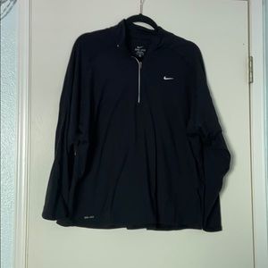 Black Nike Dri-fit Long sleeve Running Top